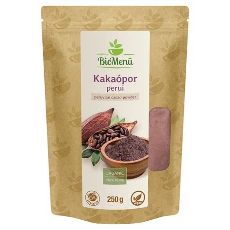 kakaóbabok és kakaópor gyártási folyamatábrája