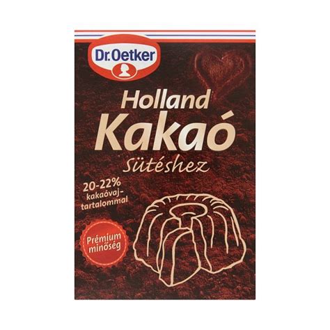 holland kakaópor és hagyományos kakaópor színkülönbségét bemutató ábra