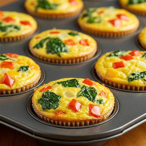Zabpehely és tojás muffinok gyümölcsökkel és zöldségekkel