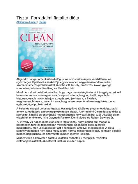 Tiszta Diéta logó vagy vizuális megjelenése