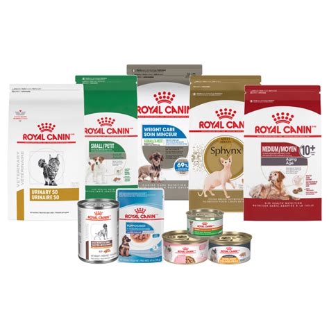 Royal Canin termékpaletta
