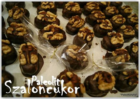 házi készítésű paleo szaloncukor