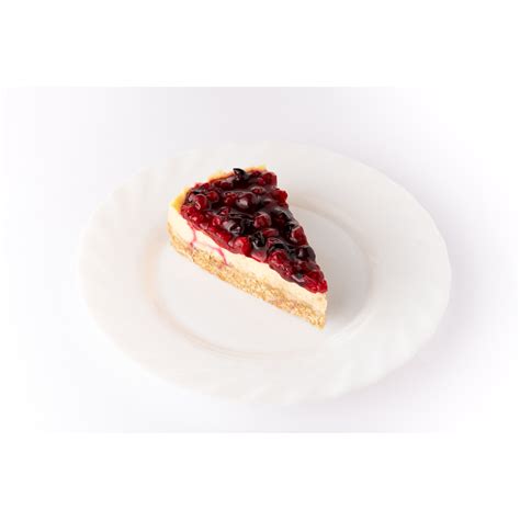 gyümölcsös sajttorta szelet