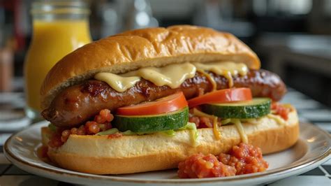 A hot dog szendvics különböző ízesítései