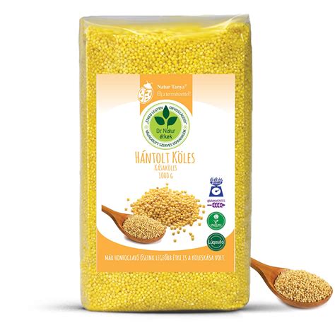 Főtt köles tálalva gyümölcsökkel