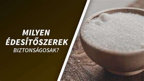 Diabetikus édesítőszerek listája