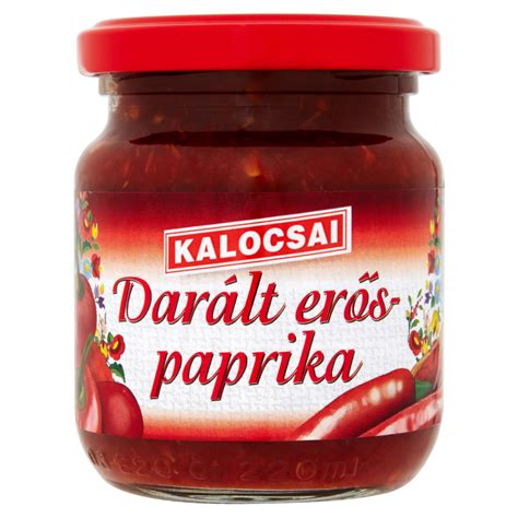 Erős pista jellegű paprikakrém