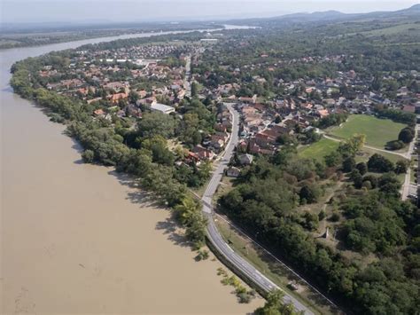 Légi felvétel Algyő András utca környékéről