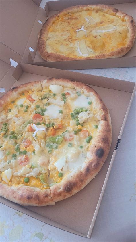 Színes pizza kínálat