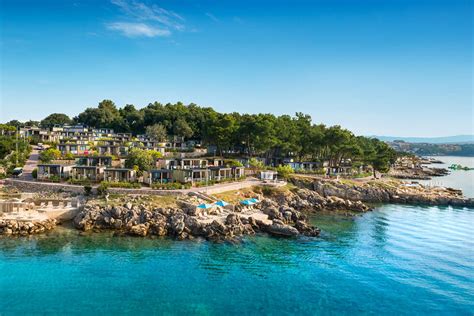 Valamar Camping Marina tengerpartja