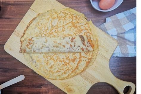 Burgonyás palacsinta sütés közben