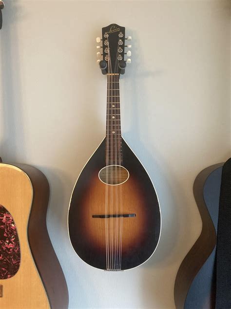 Hagyományos 8 húros mandolin ábrája