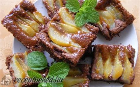 Szeletelt Bécsi körtés lepény