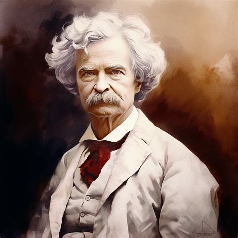 Mark Twain portréja