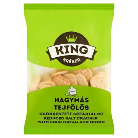 Hagymás-tejfölös kréker termékfotó