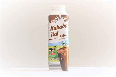 kakaós tej és kakaós ital címkék összehasonlítása