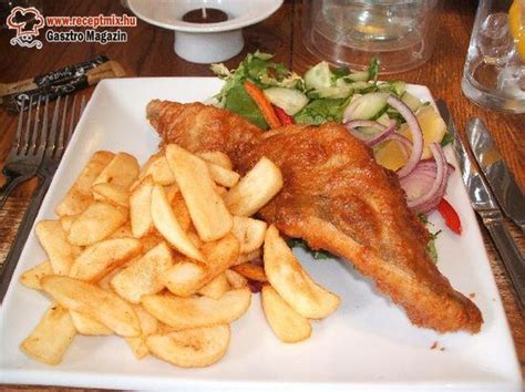 Fish and Chips - sült hal és sült krumpli
