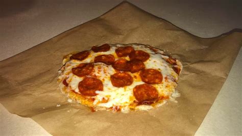 mikróban sült pizza