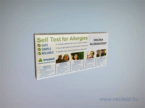 Allergiateszt típusai
