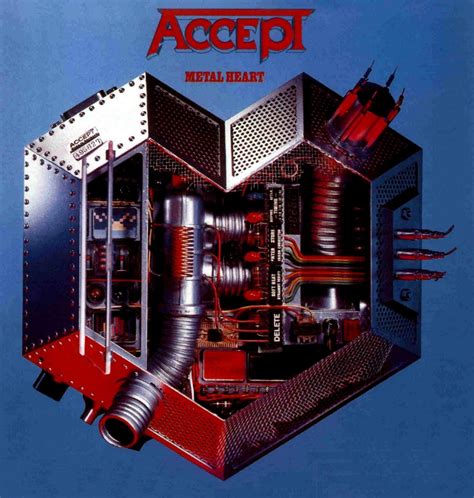 Accept - Metal Heart borító