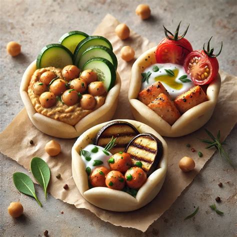 mini tarte-ok különböző töltelékekkel