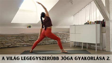 Jóga gyakorlása