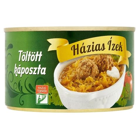 Töltött káposzta konzerv
