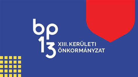 A XIII. kerületi önkormányzat logója és épülete