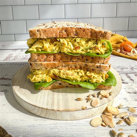 Coronation Chicken tálalva