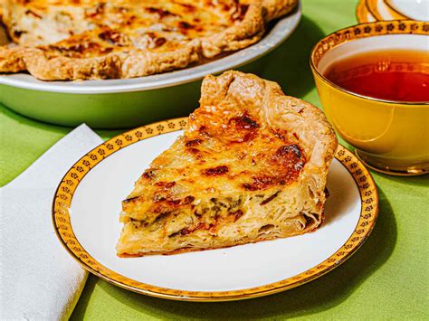 Spenótos-babos quiche