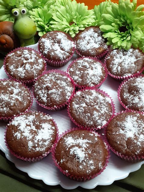 Lekváros muffin frissen sülve