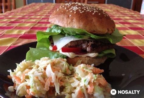 Ízletes házi hamburger
