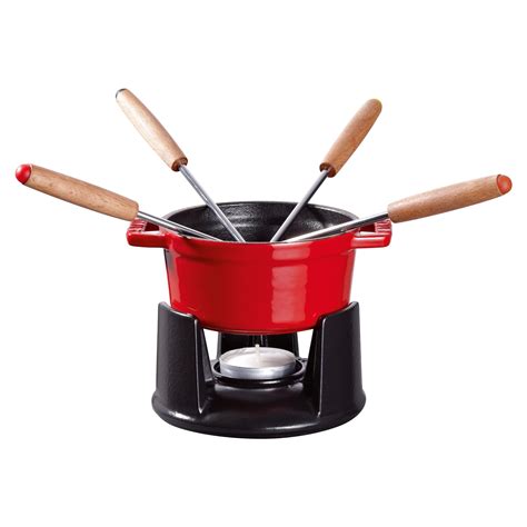 Fondue készlet asztalon