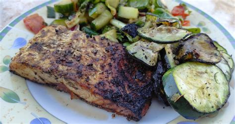 Friss grillezett lazac