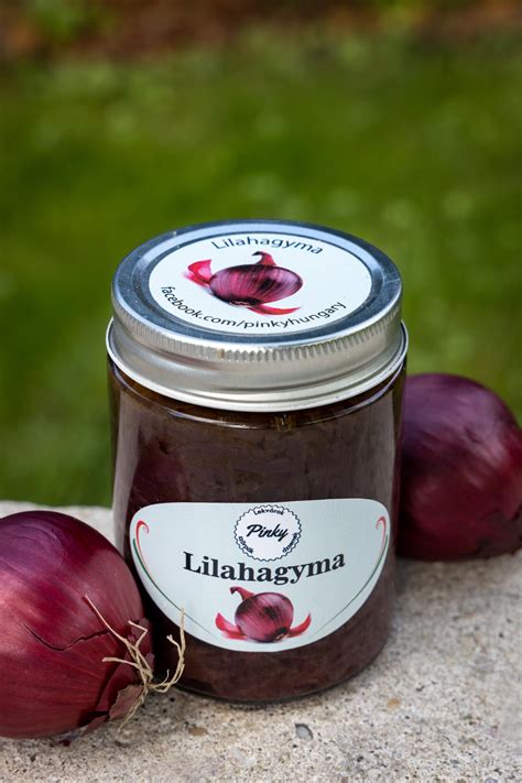Frissen elkészített lilahagyma lekvár