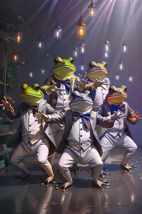 Boogaloo táncosok a színpadon