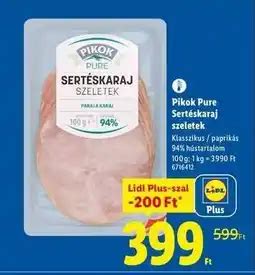 Sertéskaraj szeletek zsírban