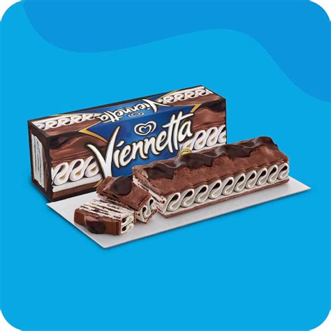 Viennetta jégkrémtorta szelet