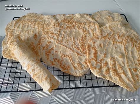 gluténmentes tortilla készítése