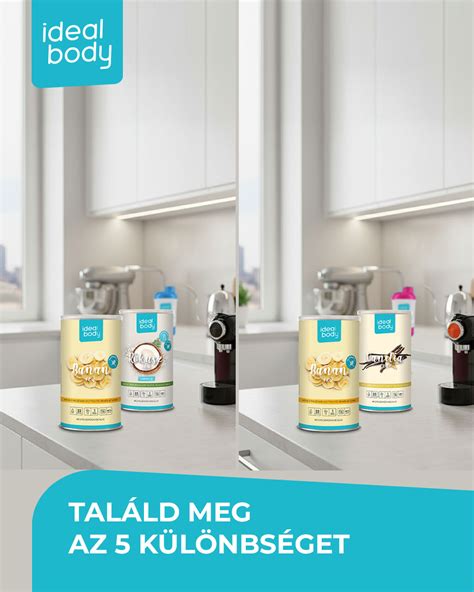 A Turbó Diéta régi és az IdealBody® új logójának összehasonlítása
