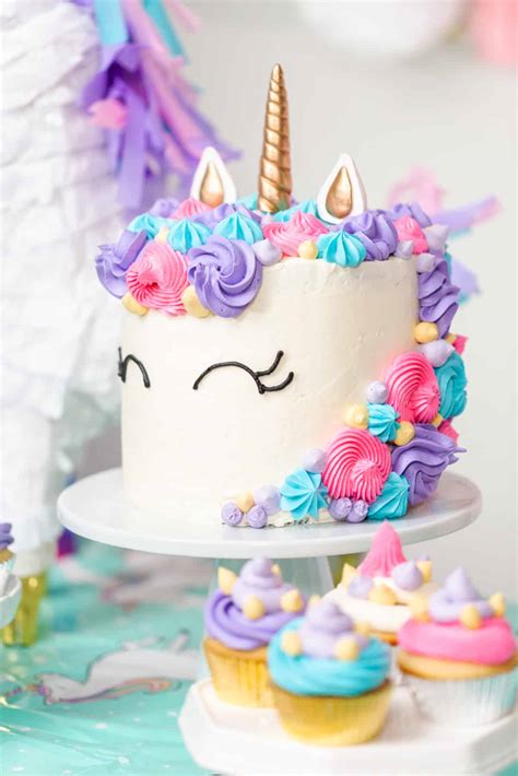 Unicorn birthday cake