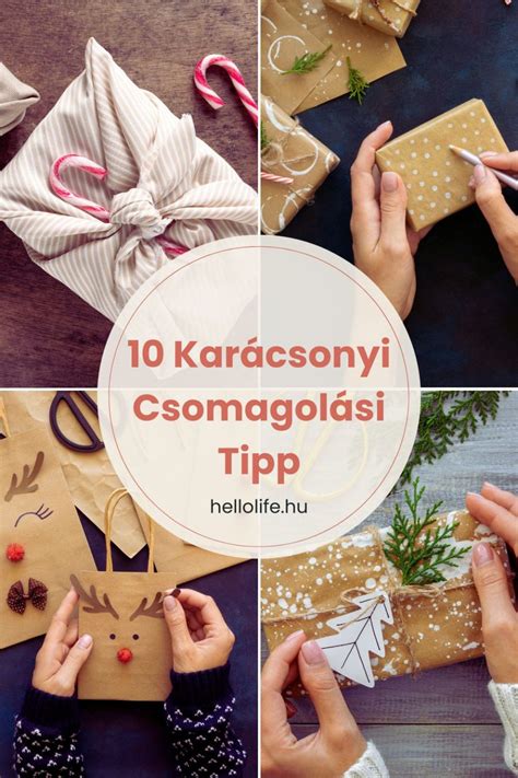 Kreatív ajándékcsomagolási ötletek bögrékhez, különböző papírokkal és szalagokkal