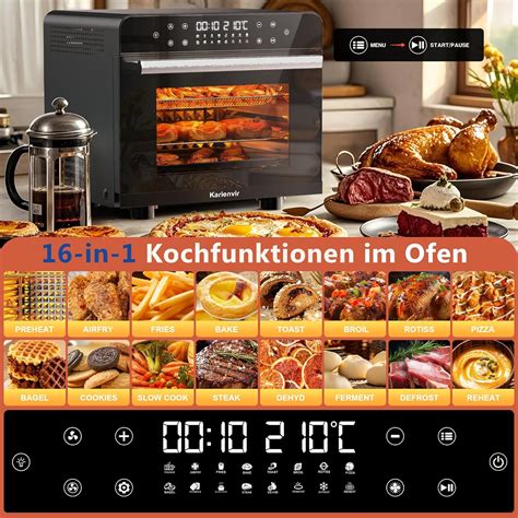 Panorama Turbo Grill Digitalis sütő működés közben