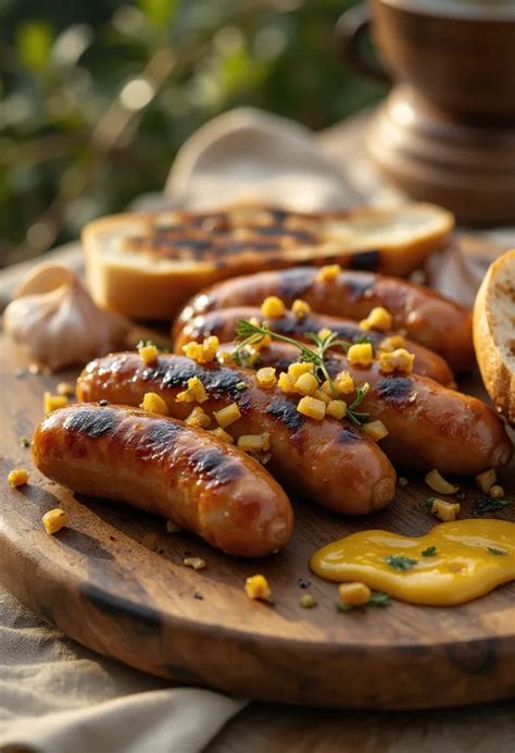Tóalmási magyaros grillkolbász tálalva, friss zöldségekkel