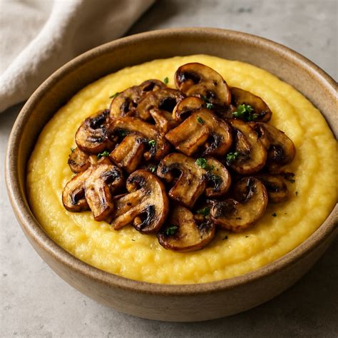 Vegetáriánus polenta