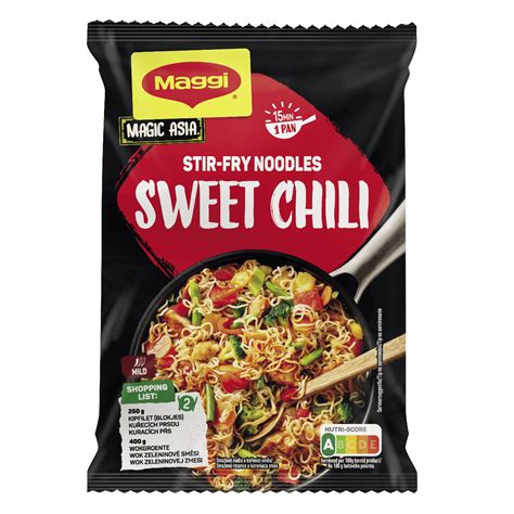 Maggi Magic Asia currys pirított tészta csomagolása