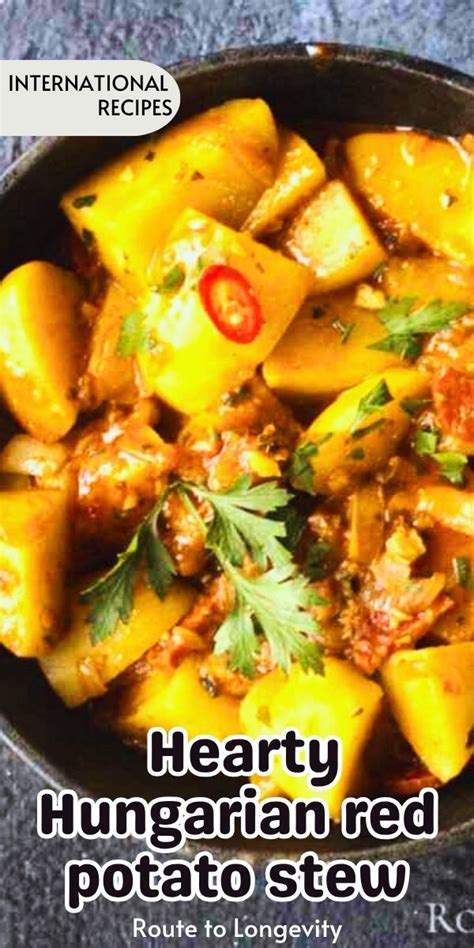 Hungarian Paprikás Krumpli dish