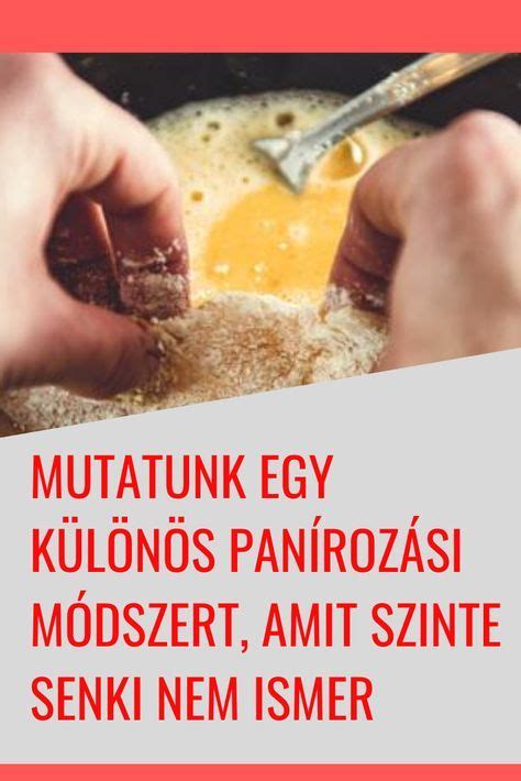 Képes útmutató a panírozás lépéseiről