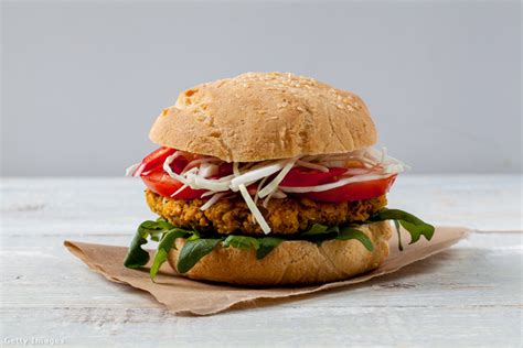 Vega hamburger illusztráció
