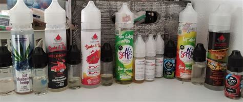 e-liquid flakonok választéka